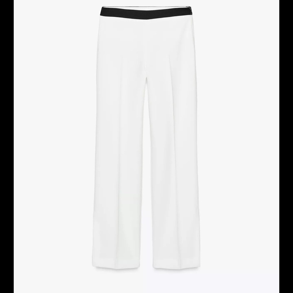 Elegant White Women's Pants